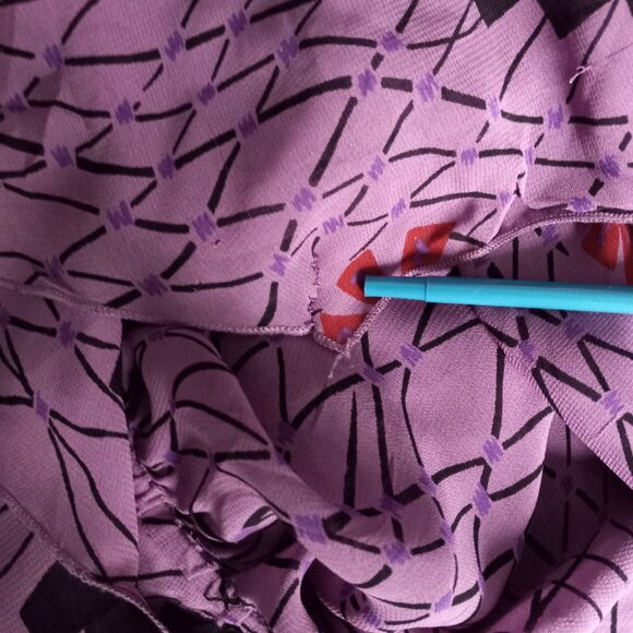 ZANDRA RHODES AT TOPSHOP CAFTAN TOP 6 M - Picture 12 of 12